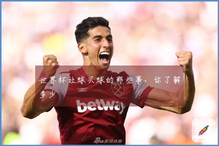 世界杯让球买球的那些事，你了解多少
