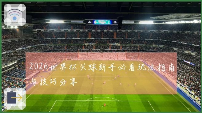 2026世界杯买球新手必看玩法指南与技巧分享